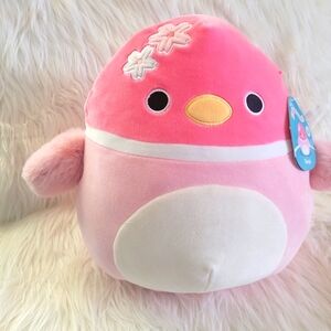 Pink Mallard Duck Squishmallow Toy Figure Soft Plush Stuffed Anima Squishmallow
